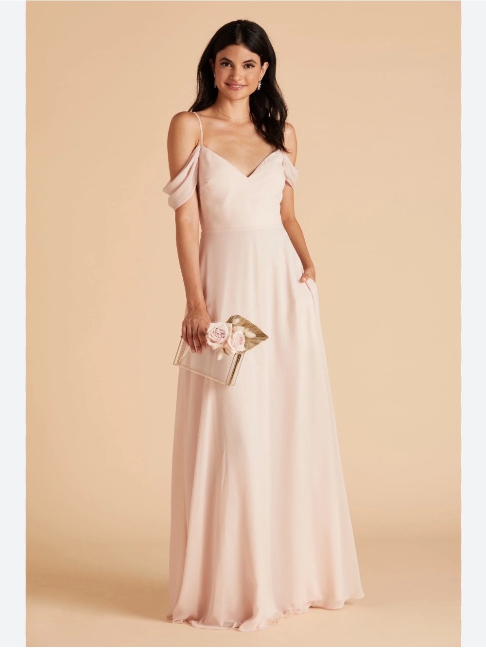 Birdy Grey Devin Chiffon Dress M
